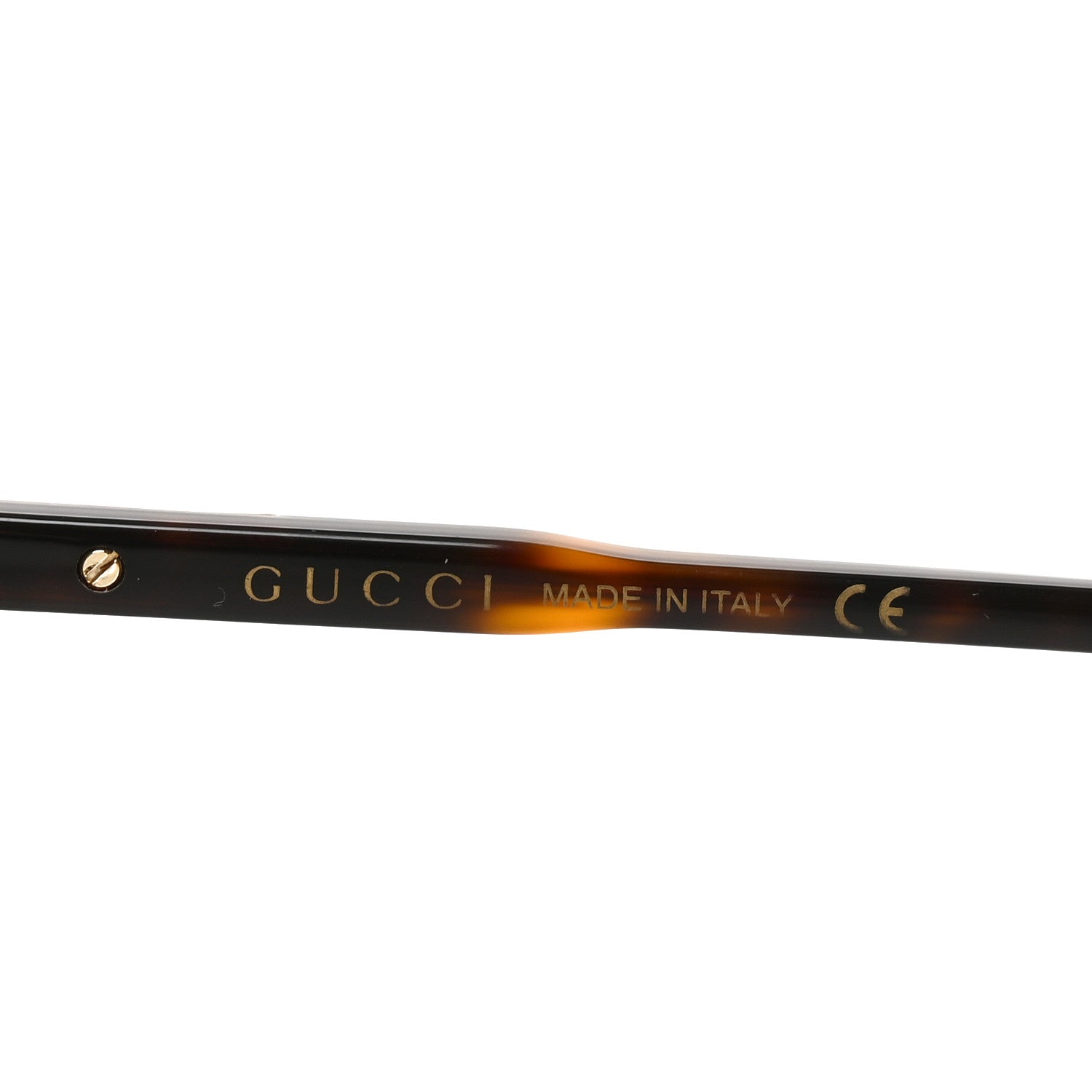 Gucci Acetate Aviator Sunglasses GG1163S Gold Tortoise 5 of 7