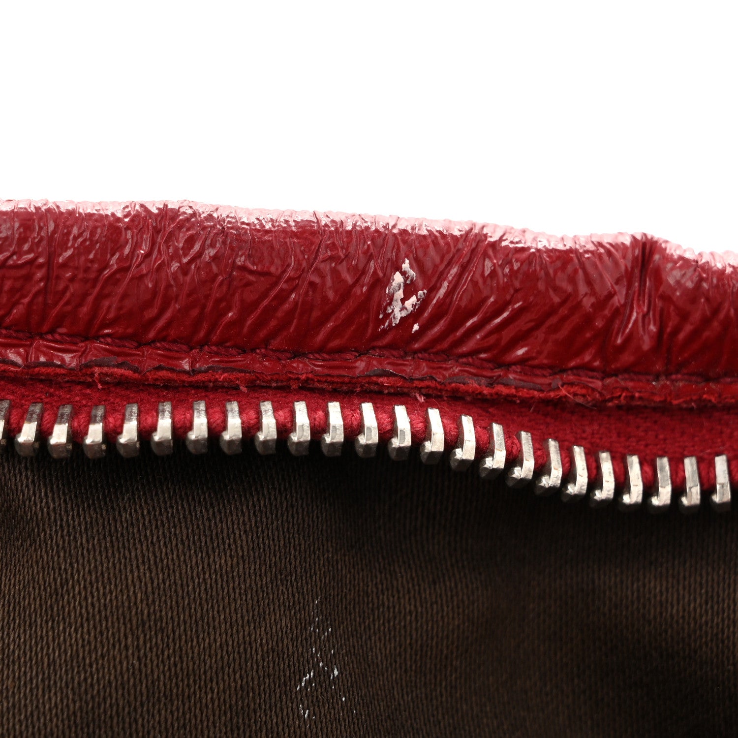 Miu Miu Vernice Trapunto Tote Rosso 16 of 16