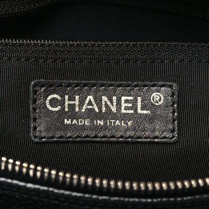 Chanel Caviar Quilted Petit Timeless Tote PTT Black 6 of 10