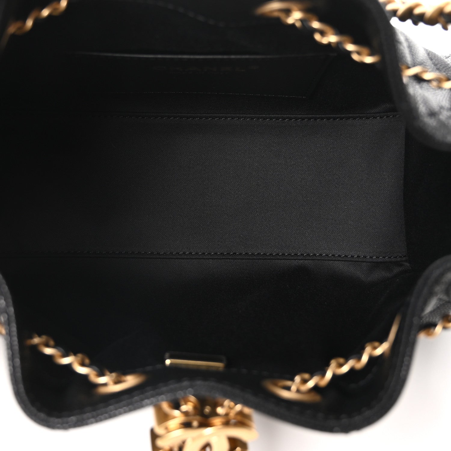 Chanel Caviar Quilted Mini Chanel 25 Handbag Black 5 of 11