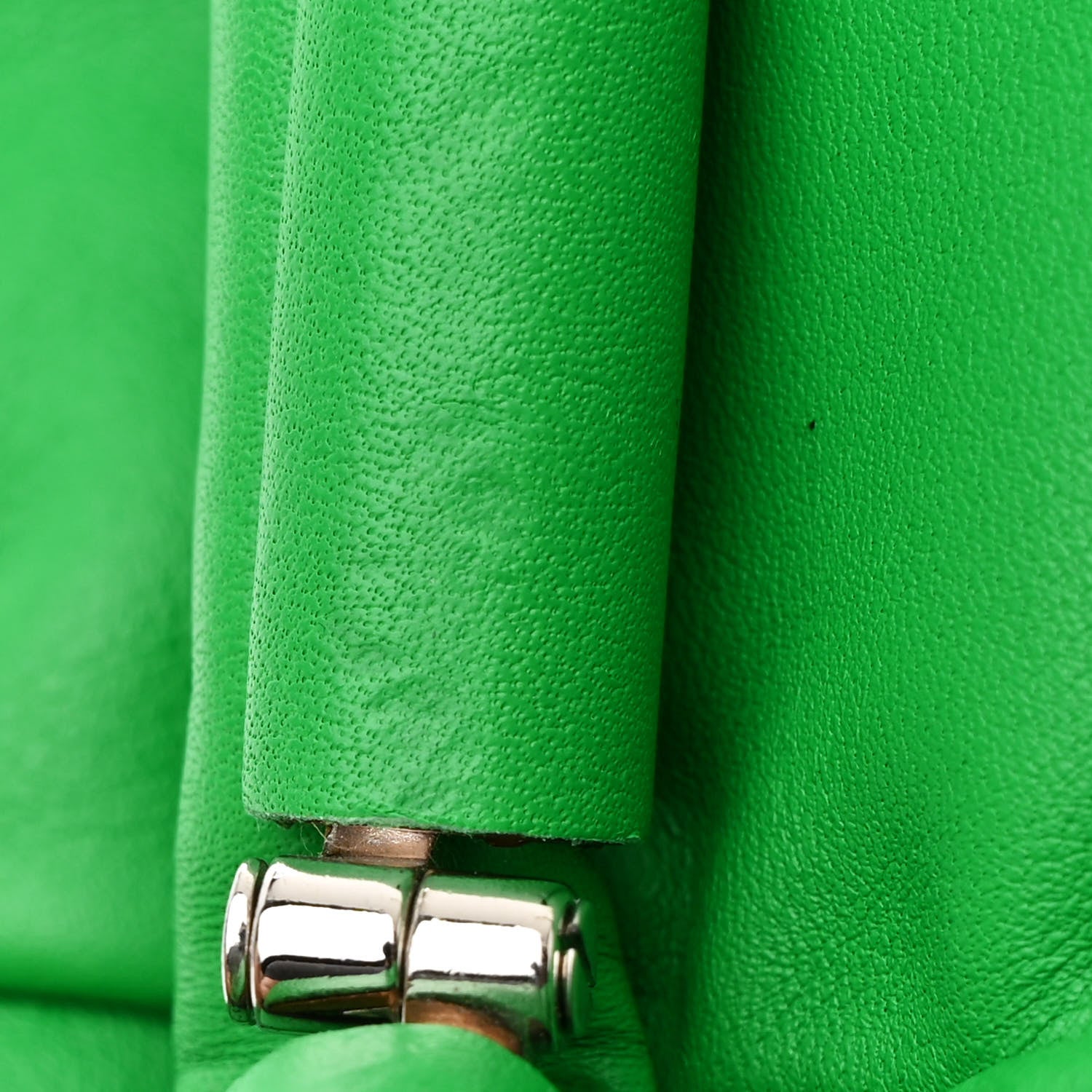 Bottega Veneta Smooth Butter Calf The Pouch Oversized Clutch Parakeet 11 of 11