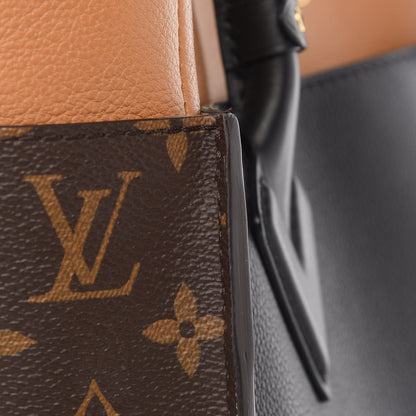 Louis Vuitton Calfskin Monogram On My Side Black 7 of 29