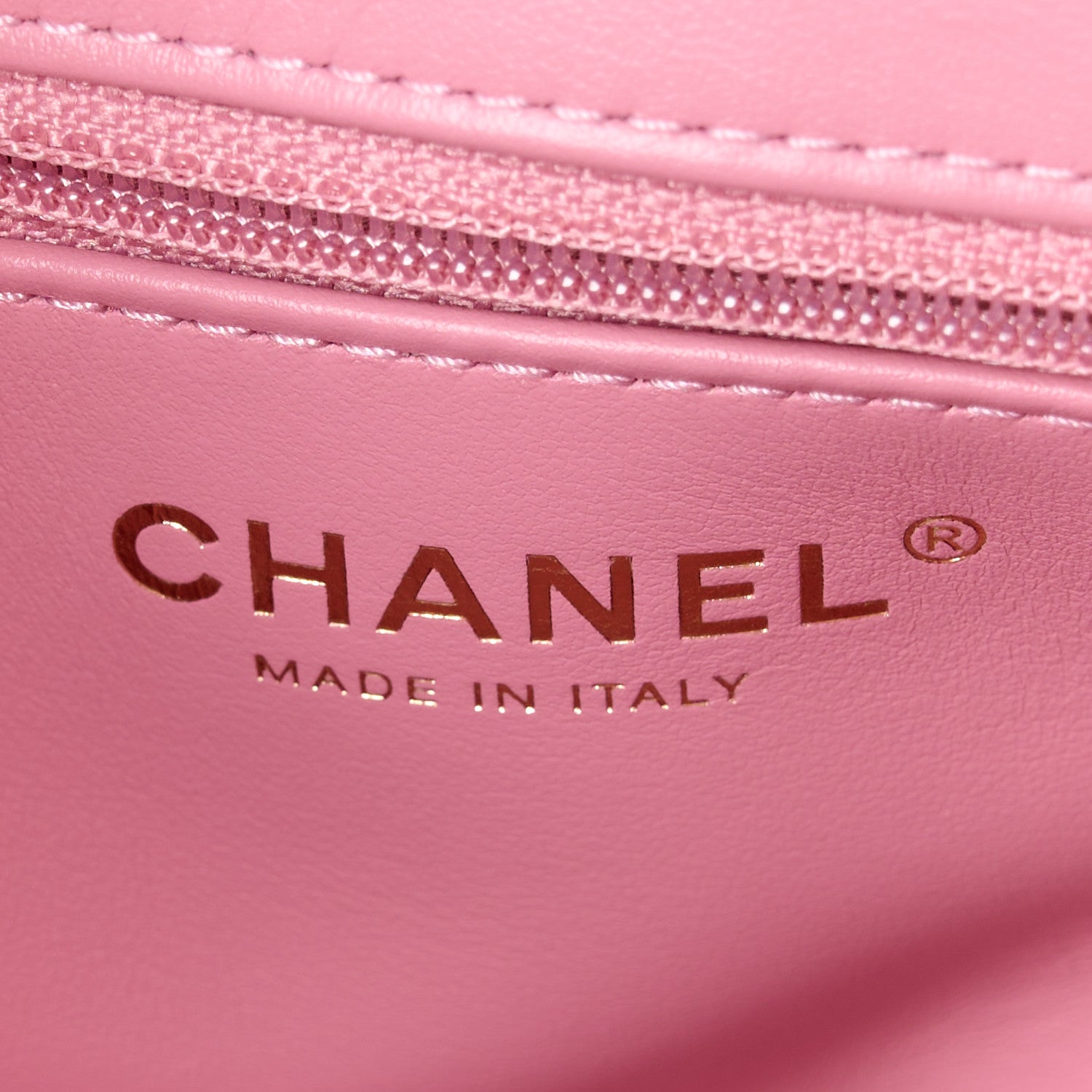 Chanel Tweed Quilted Nano Kelly Shopper Pink 8 of 13