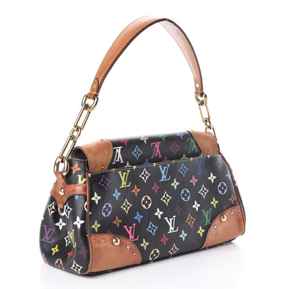 Louis Vuitton Monogram Multicolor Beverly MM Black 3 of 12
