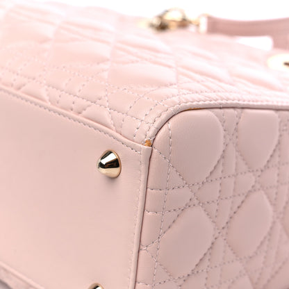 Christian Dior Lambskin Cannage Large Lady Dior Light Pink 11 of 12