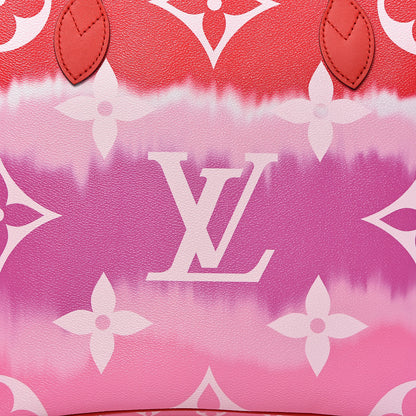 Louis Vuitton Monogram Escale Neverfull MM Rouge 12 of 12