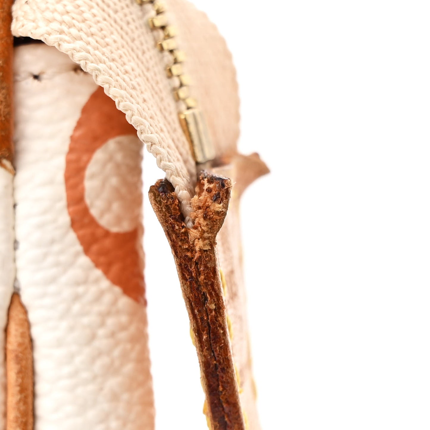 Monogram Multicolor Pochette Accessories White