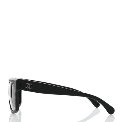 Chanel Polarized CC Sunglasses 5333 Matte Black 3 of 8
