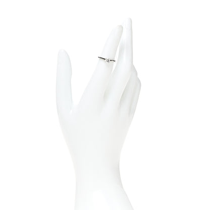 Cartier Platinum Diamond .34ct 1895 Solitaire Engagement Ring 47 4 2 of 8