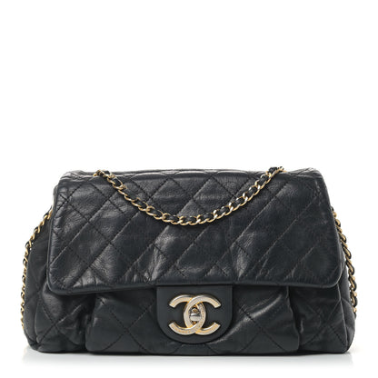 Chanel Iridescent Calfskin Quilted Small Chic Quilt Flap Black 1 of 14