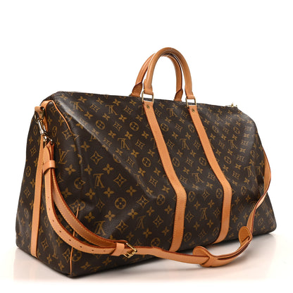 Louis Vuitton Monogram Keepall Bandouliere 55 2 of 10