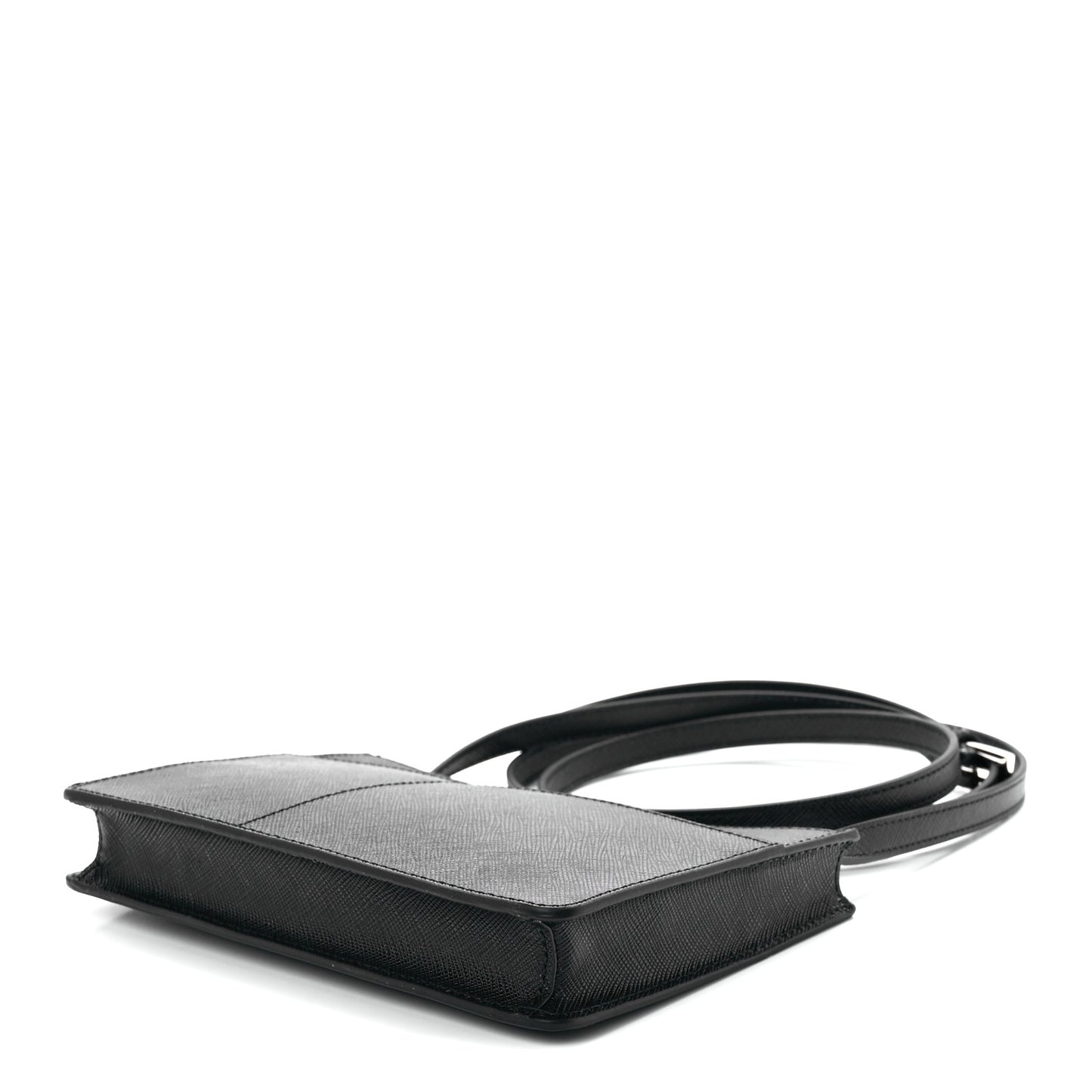 Saffiano Crossbody Bag Black