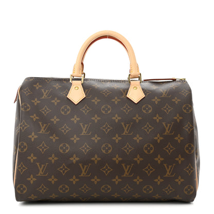 Louis Vuitton Monogram Speedy 35 1 of 10