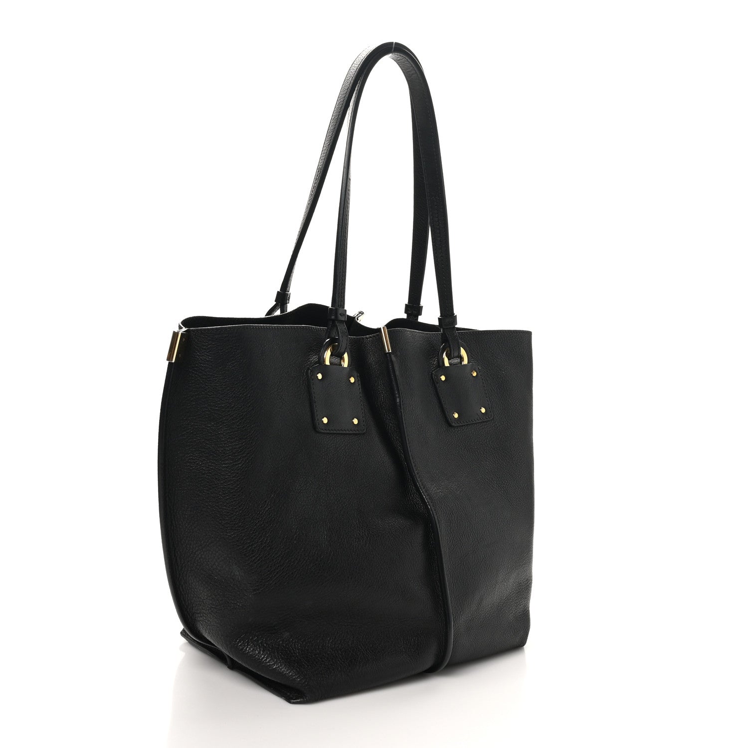 Chloe Smooth Calfskin Medium Vick Tote Black 4 of 11