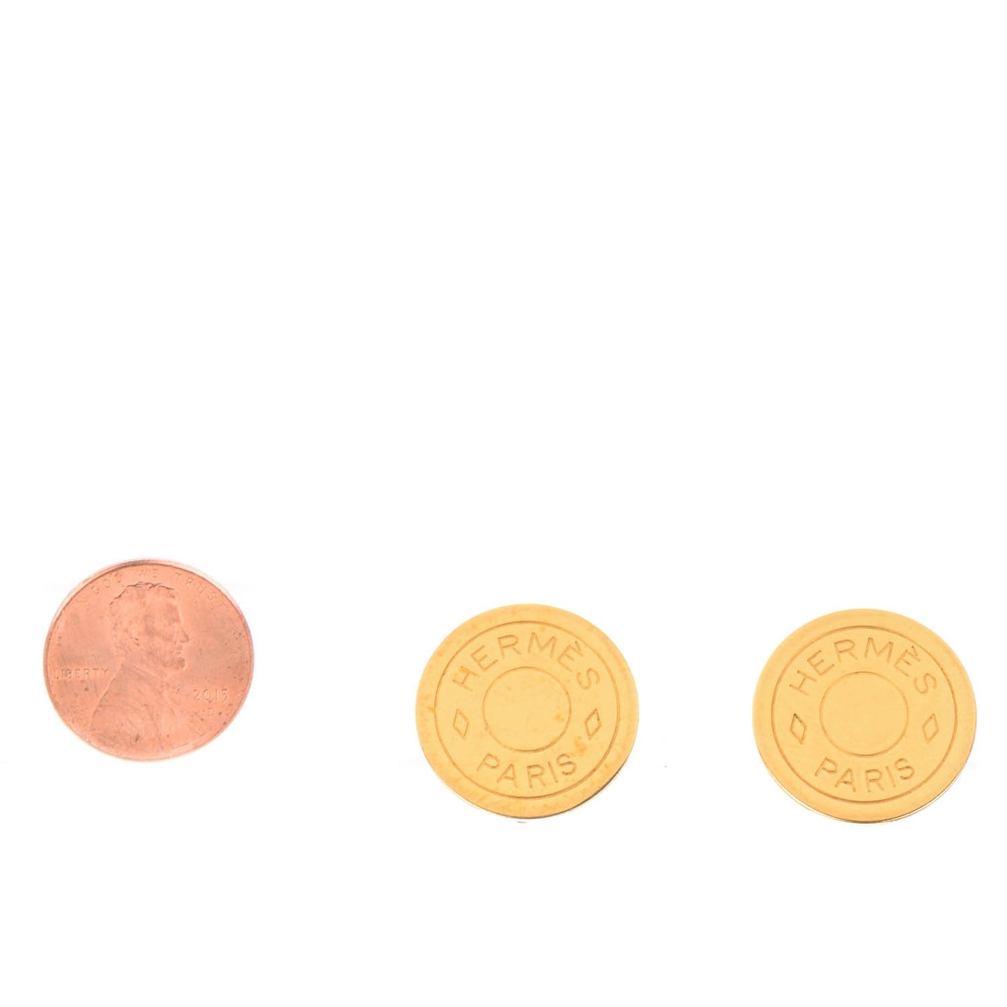 Clou De Selle Clip On Earrings Gold