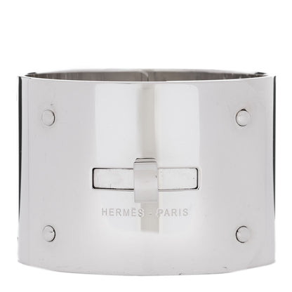 Hermes Sterling Silver GM Kelly Bracelet ST 1 of 4