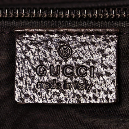 Gucci GG Monogram Web Large Collapsible Carry On Duffle Beige Brown 6 of 11