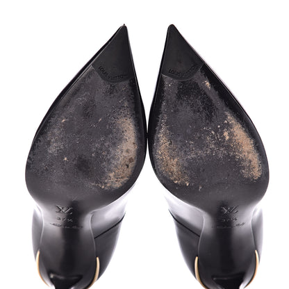 Louis Vuitton Calfskin Eyeline Pumps 37.5 Black 9 of 11