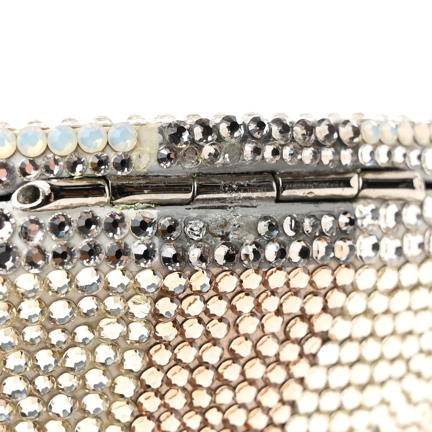 Crystal Martini Minaudiere Clutch Multicolor