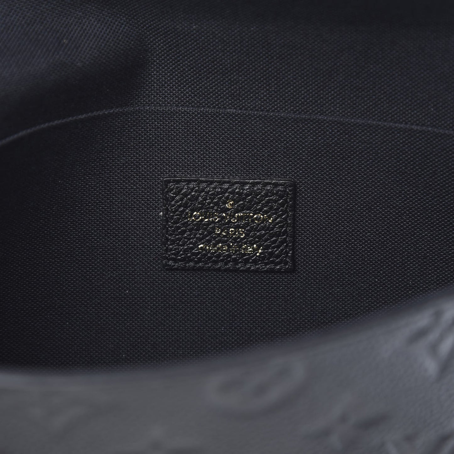 Empreinte Pochette Felicie Chain Wallet Black