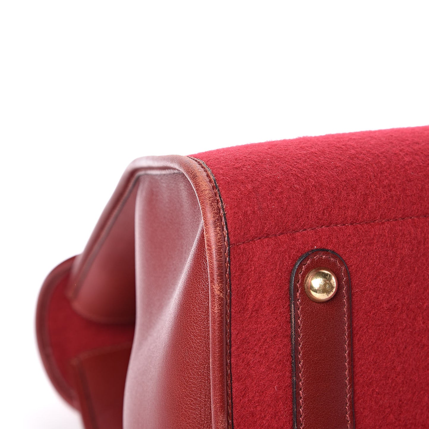 Felt Barenia Feu2Dou Rouge Vif Rouge H