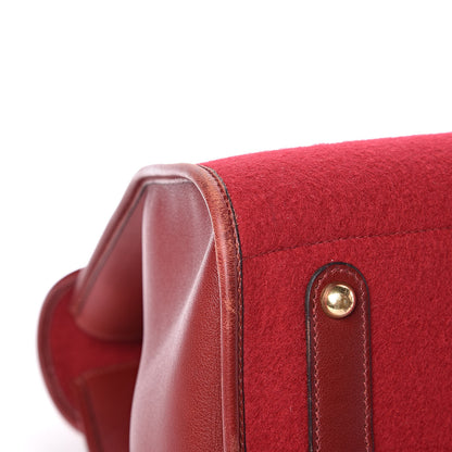 Hermes Felt Barenia Feu2Dou Rouge Vif Rouge H 8 of 12