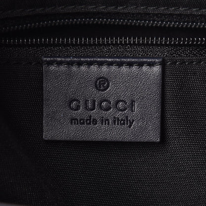 Gucci GG Supreme Monogram Web Flat Messenger Bag Navy 6 of 10