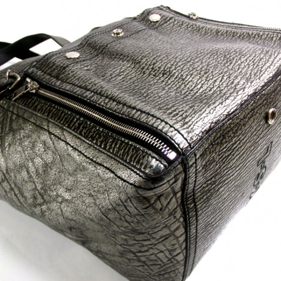 Downtown Tote Metallic