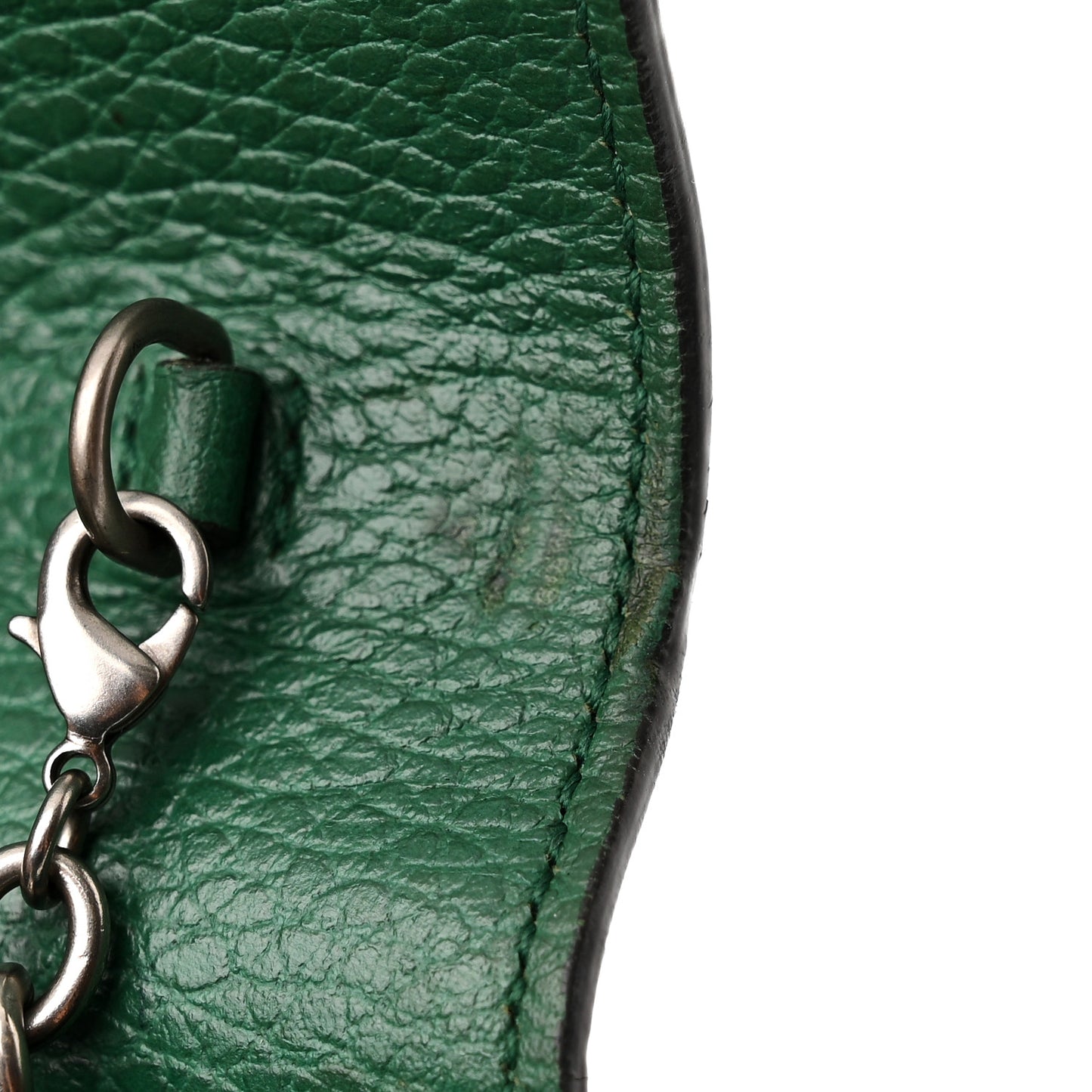 Calfskin Mini Dionysus Chain Wallet Emerald