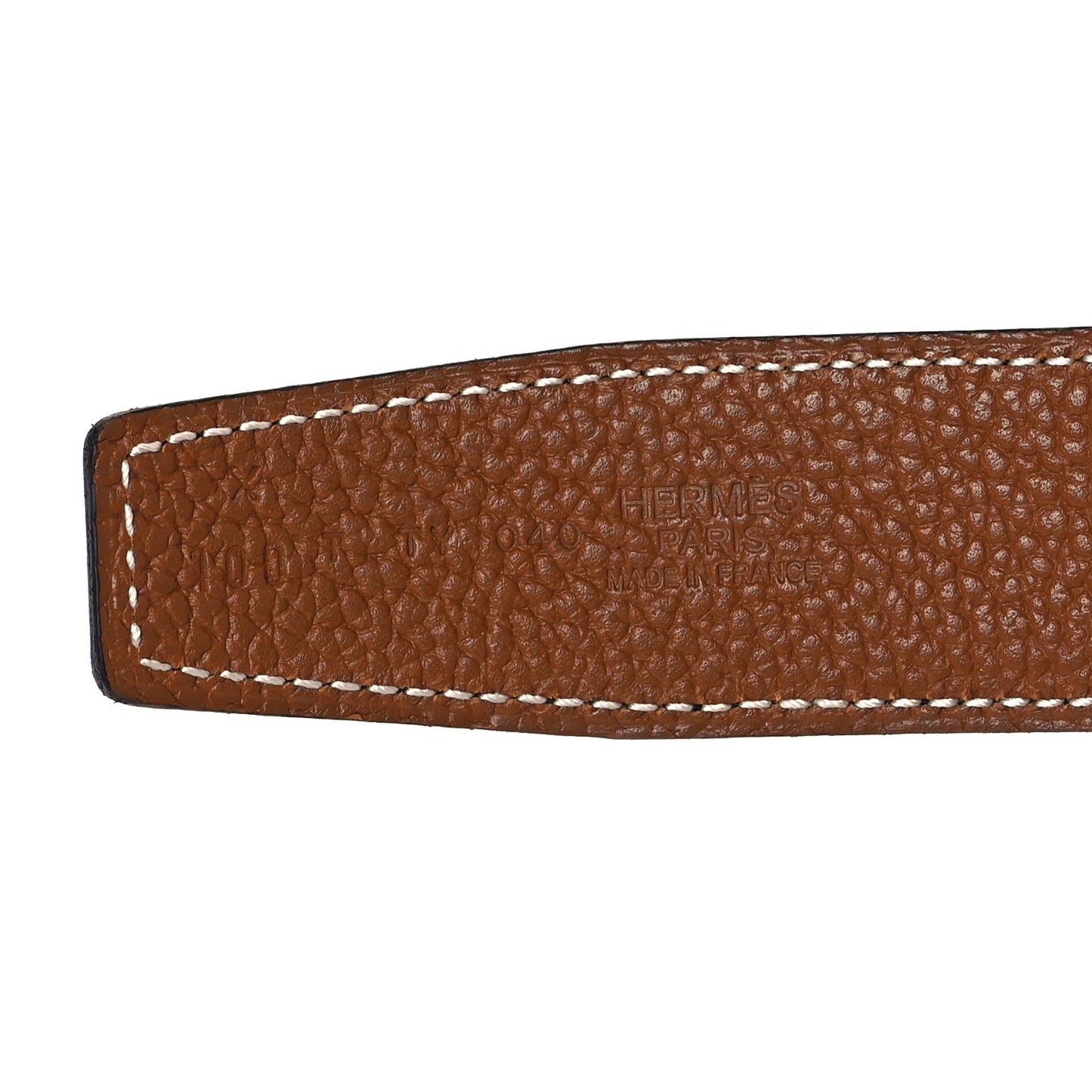 Box Togo Sterling Silver Touareg 32mm H Belt 100 Black Gold