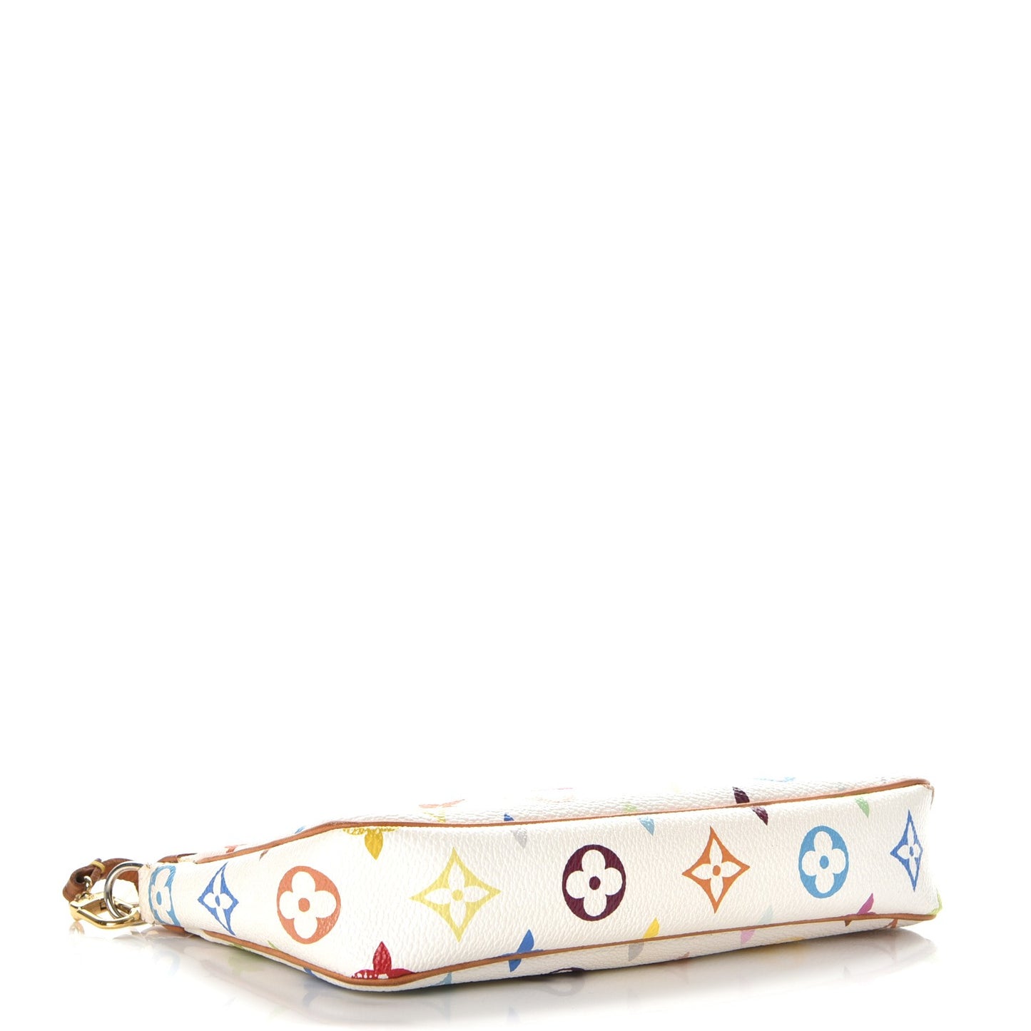 Monogram Multicolor Pochette Accessories White