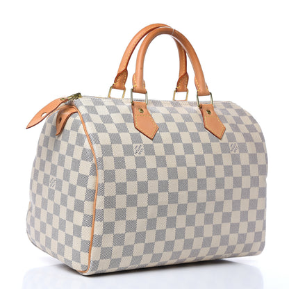 Louis Vuitton Damier Azur Speedy 30 3 of 14