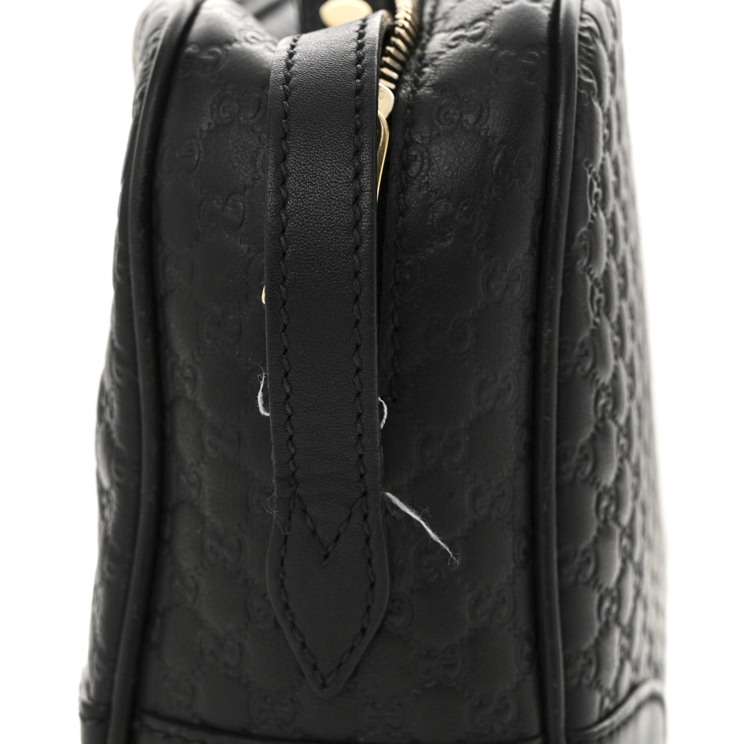 Gucci Microguccissima Mini Bree Messenger Bag Black 11 of 12
