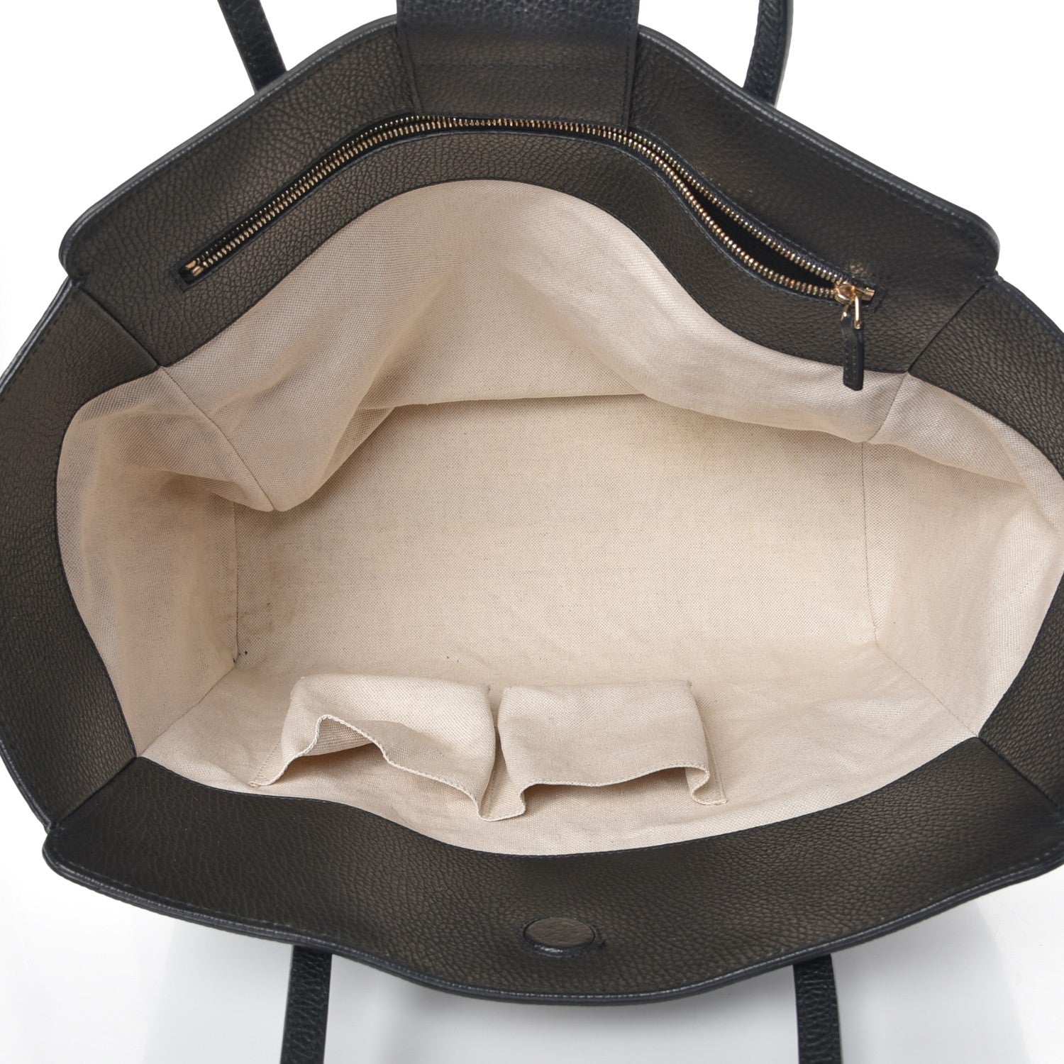 Gucci Pebbled Calfskin Medium Swing Tote Black 5 of 7