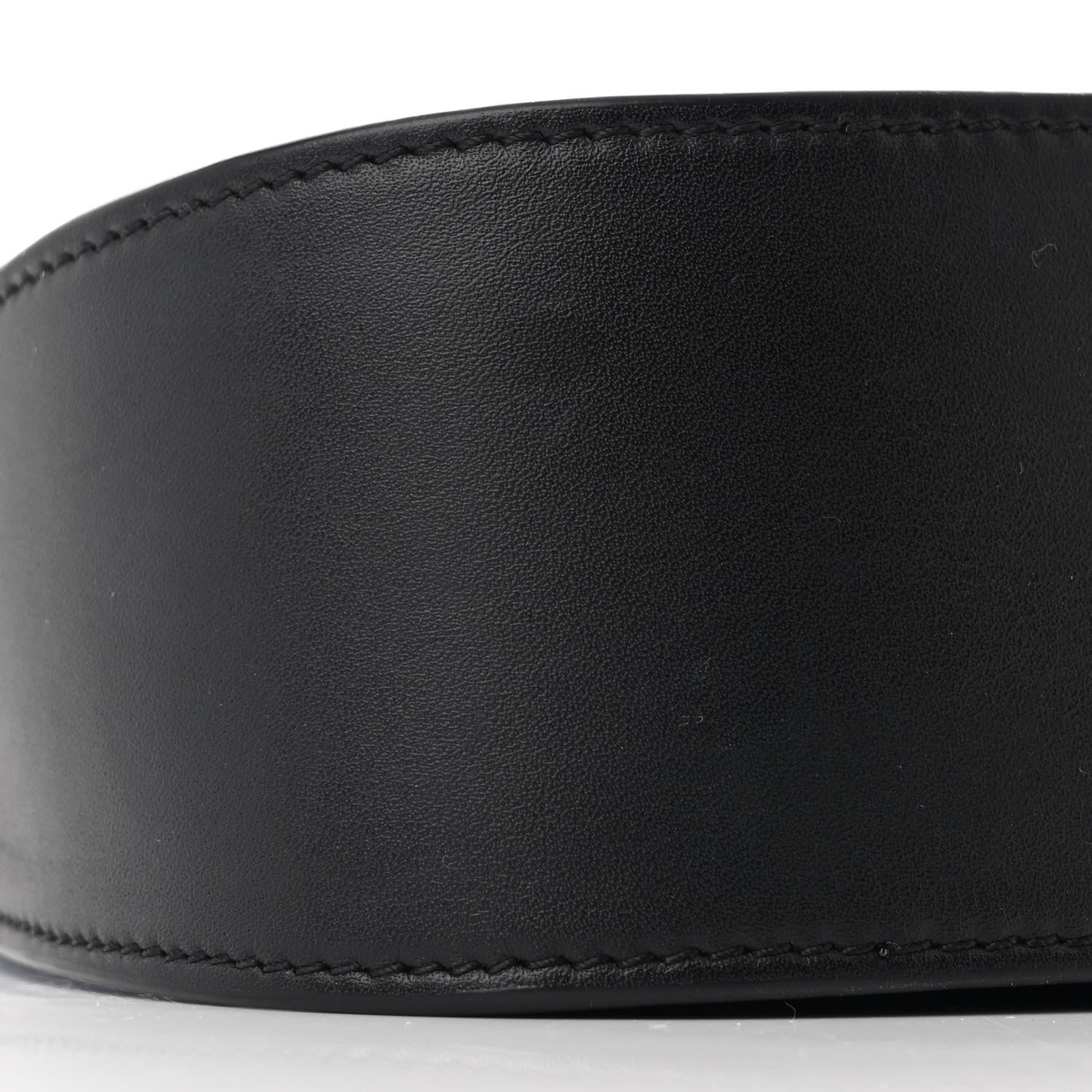 The Row Smooth Calfskin Half Moon Shoulder Bag Black 8 of 9
