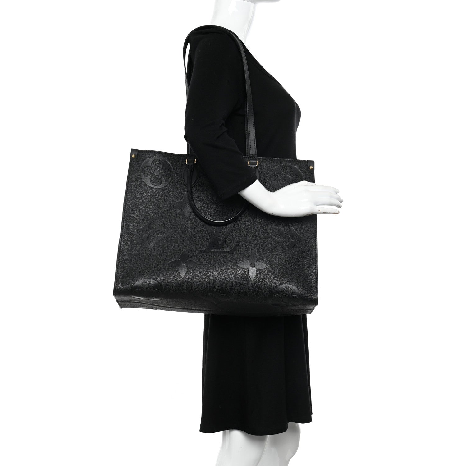 Louis Vuitton Empreinte Monogram Giant Onthego GM Black 2 of 9