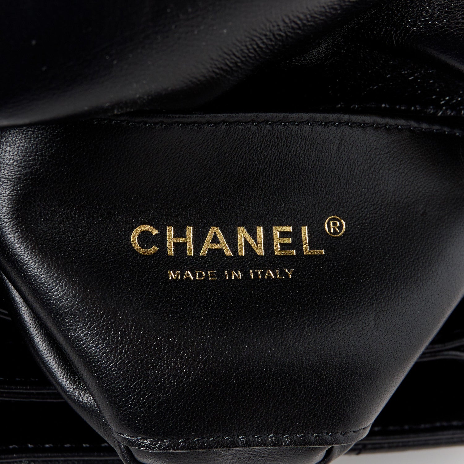 Chanel Lambskin Quilted Mini Color Match Flap Black 6 of 11