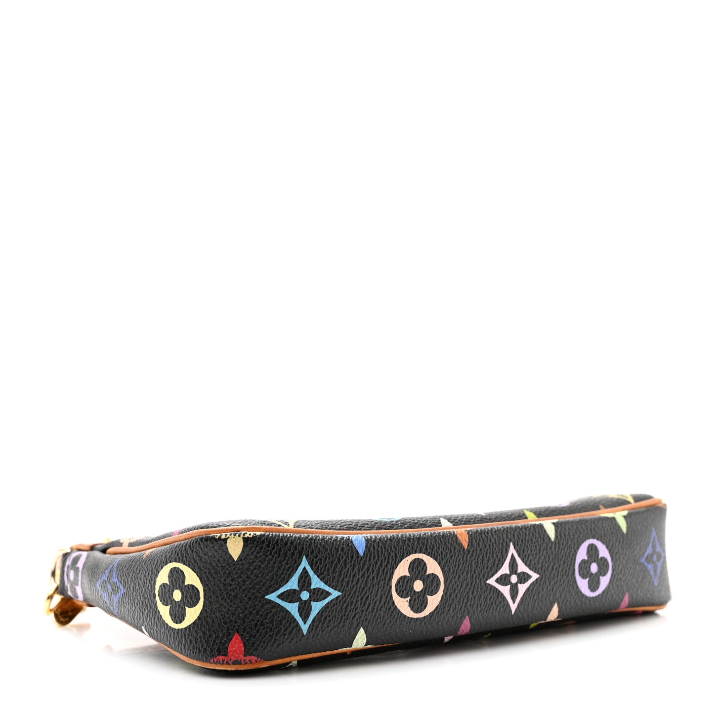 Monogram Multicolor Pochette Accessories Black