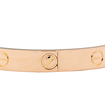 Cartier 18K Pink Gold LOVE Bracelet 16 3 of 8
