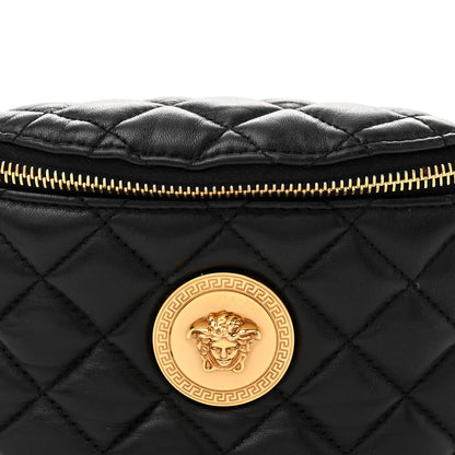 Versace Nappa Quilted Medusa Belt Bag Black 8 of 14