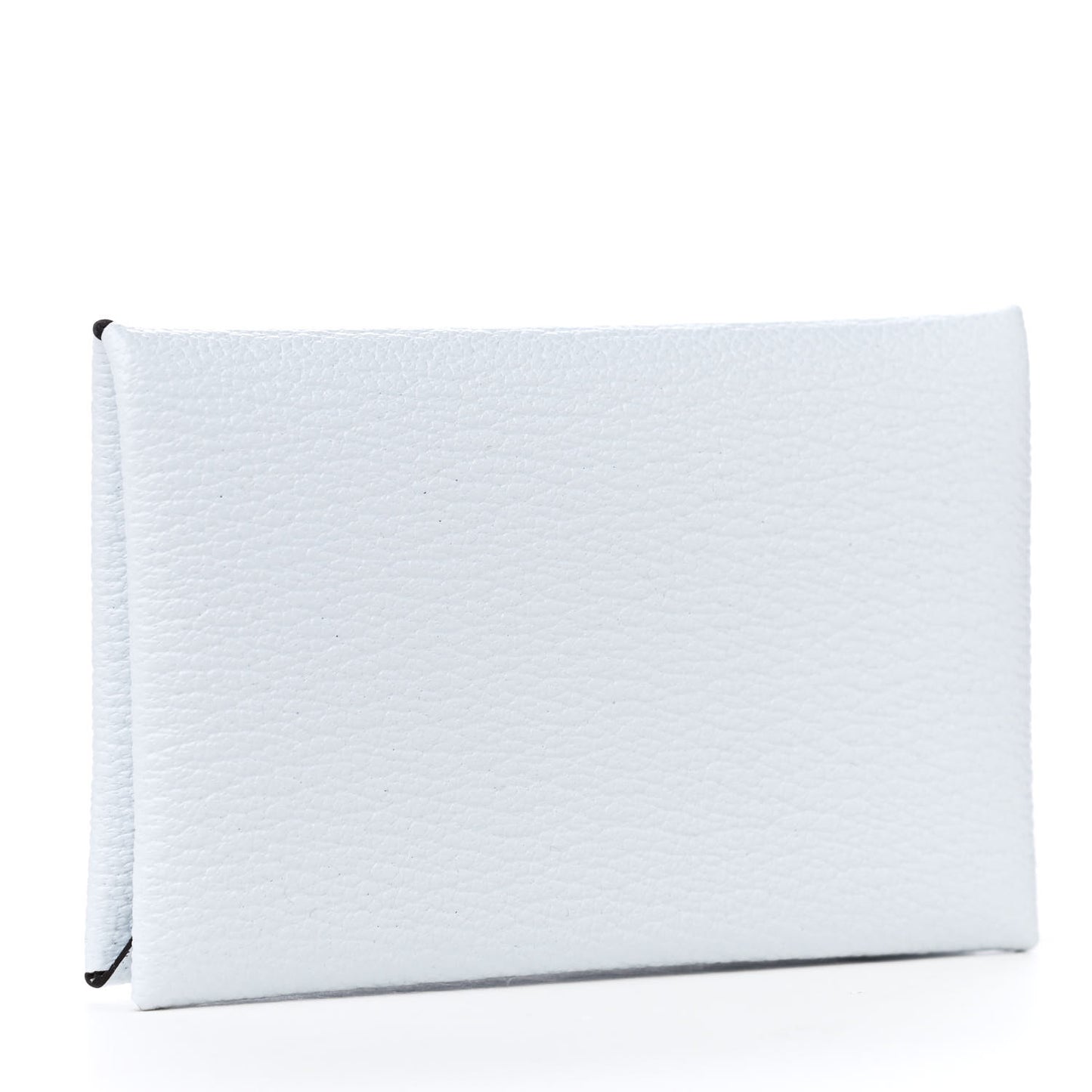 Chevre Mysore Calvi Card Case Bleu Brume