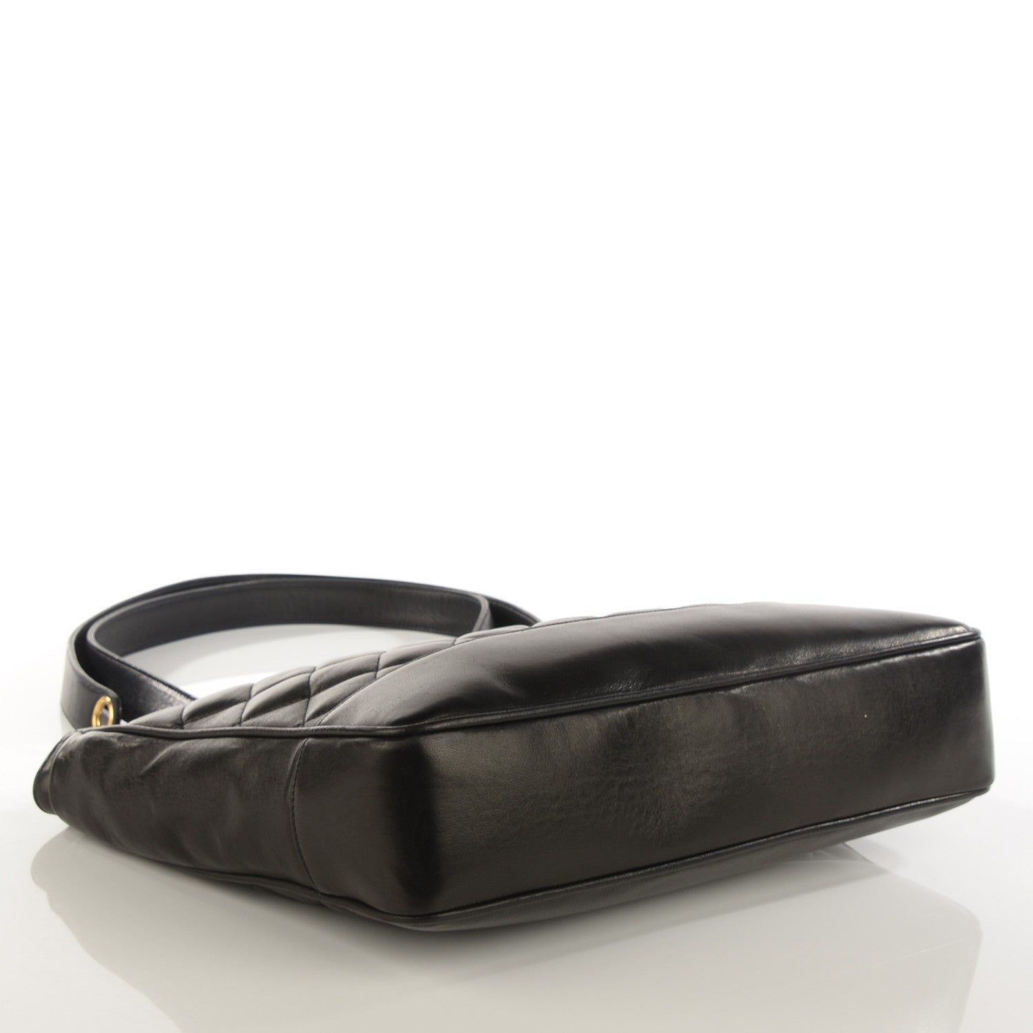 Chanel Quilted Lambskin Shopping Tote Black 4 of 8