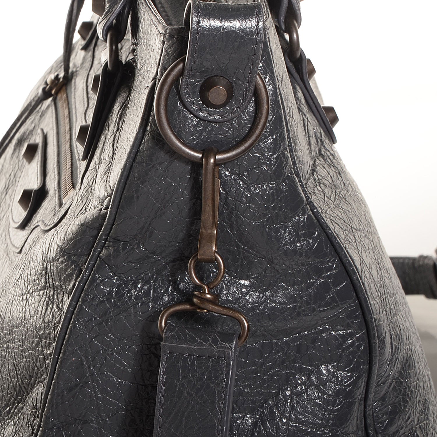 Balenciaga Agneau Classic Hardware Velo Gris Fossile 11 of 12