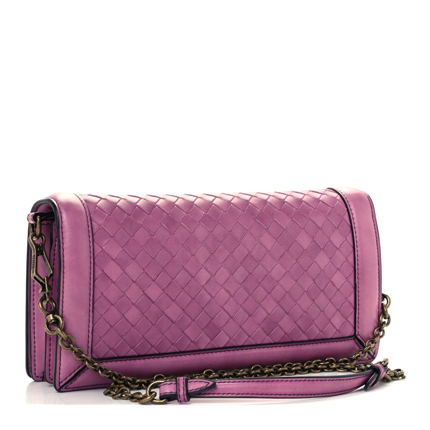 Nappa Intrecciato Olimpia Knot Clutch Corot