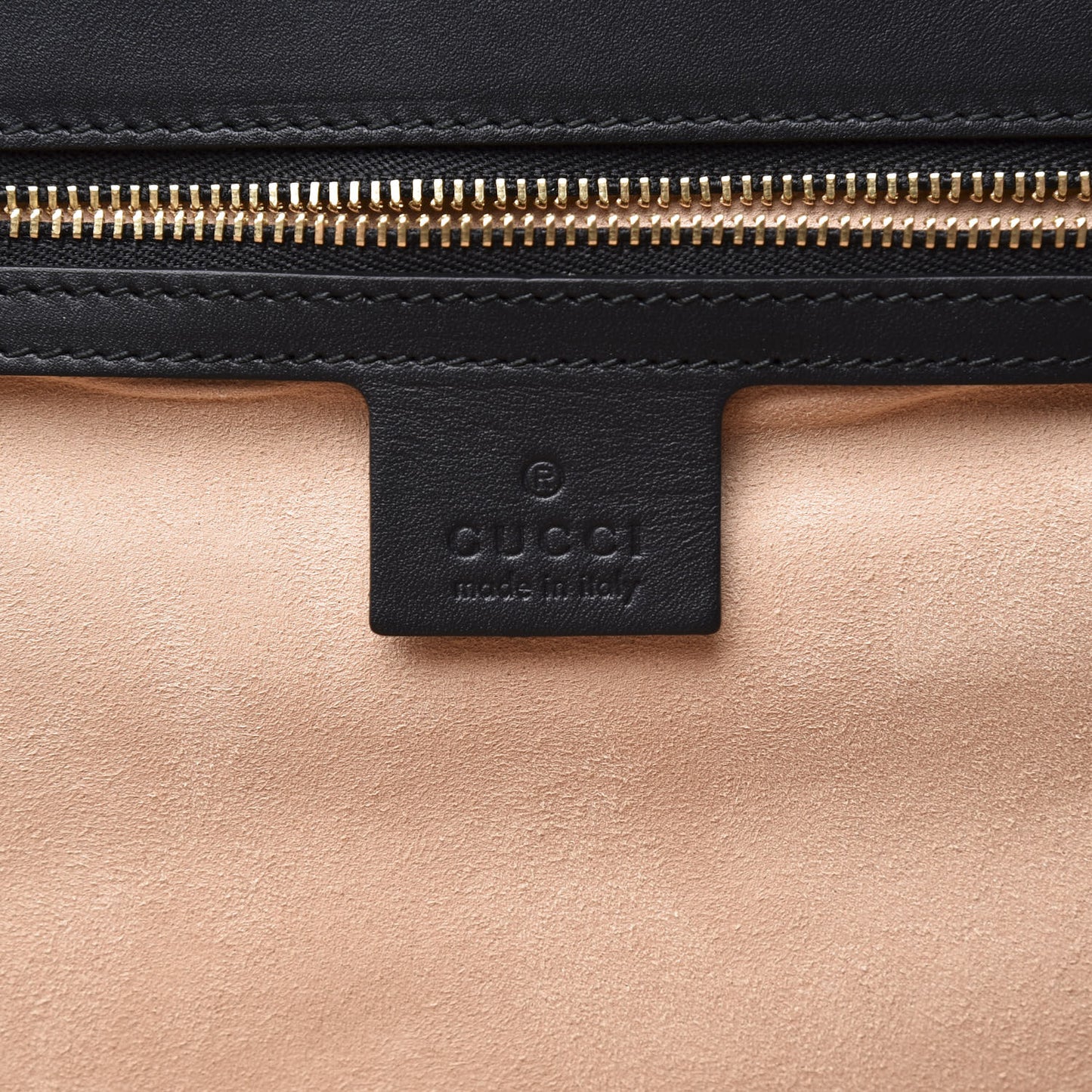 Suede Patent Web Ophidia Vertical Tote Nocciola Black