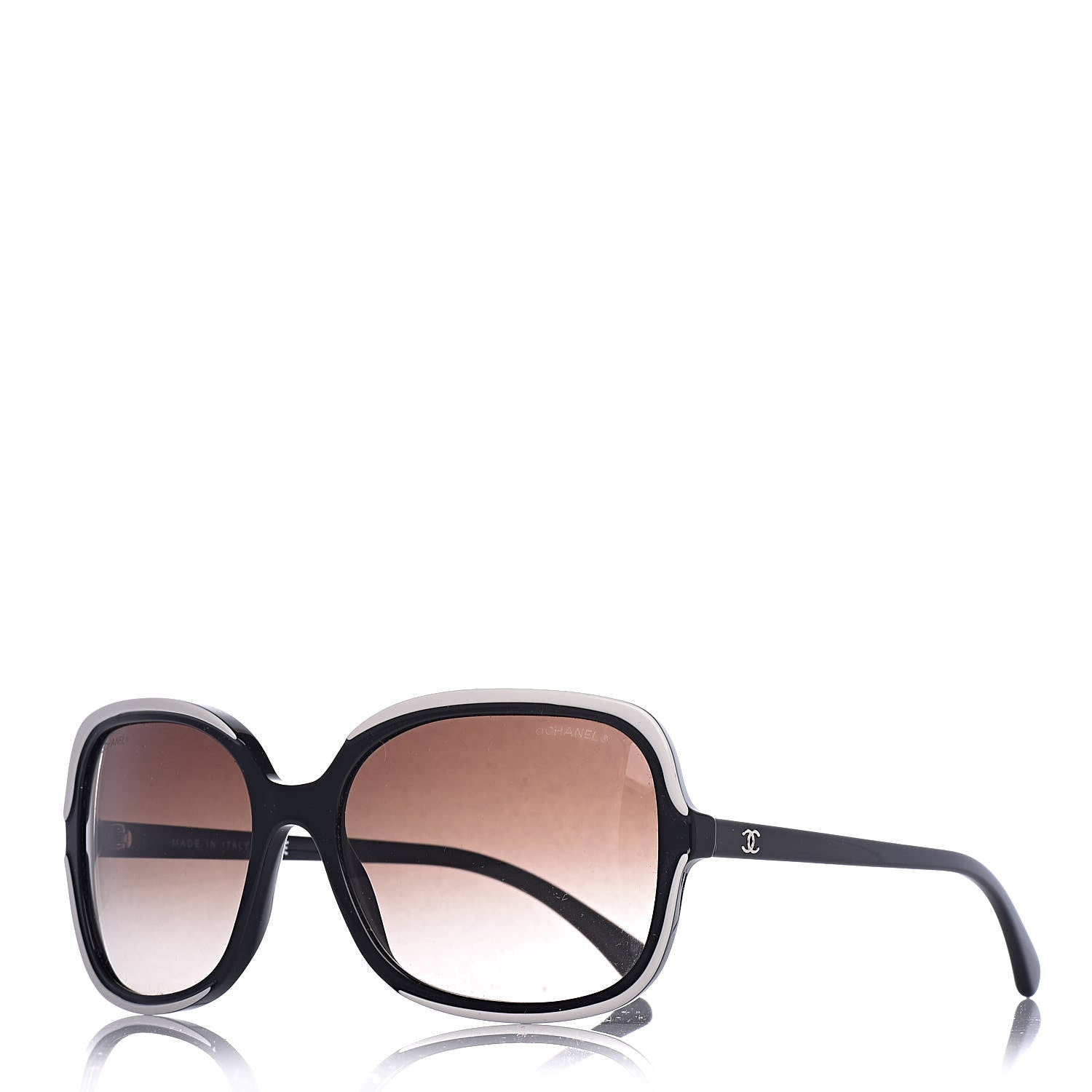 Chanel CC Sunglasses 5319 Black White 1 of 8
