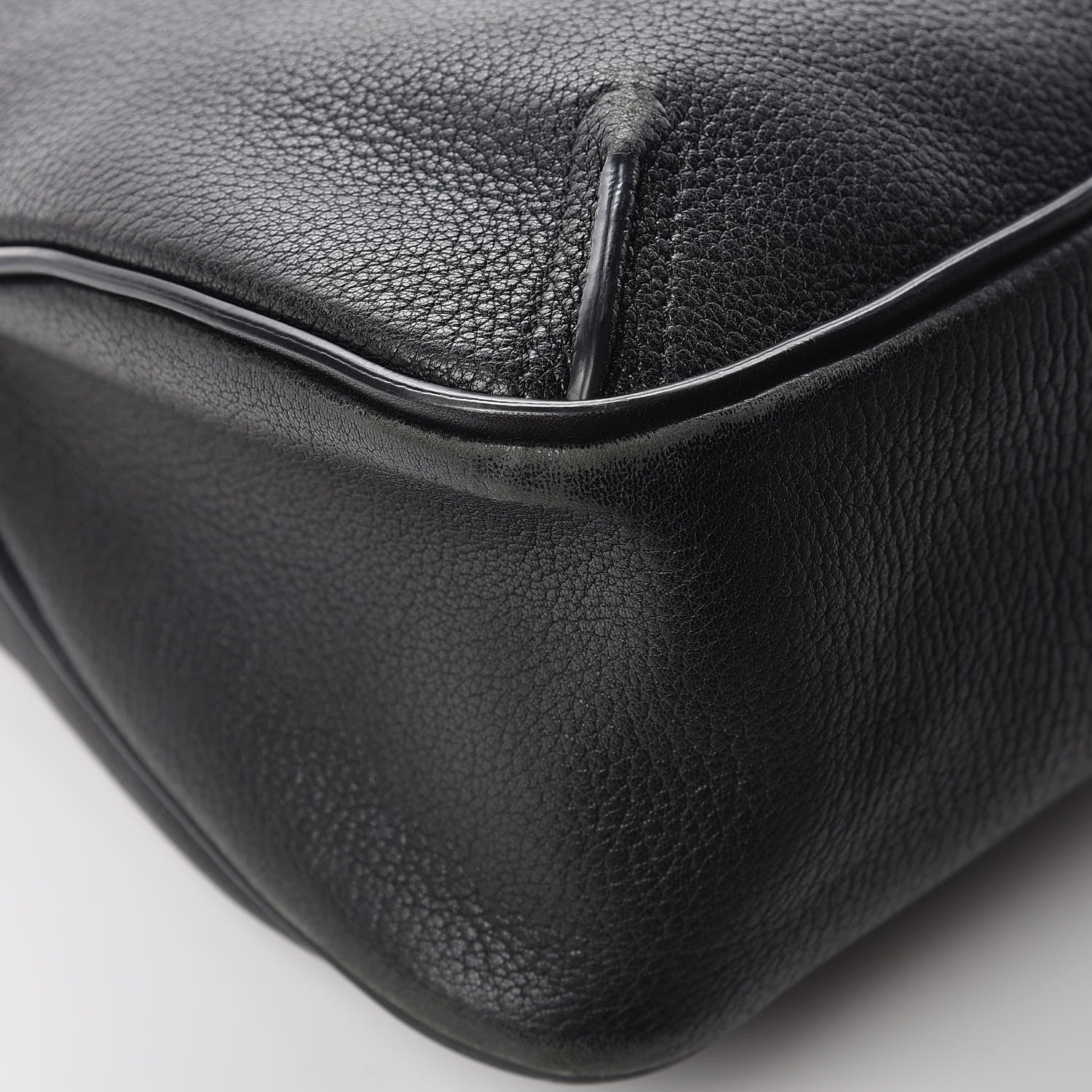 Chloe Grained Lambskin Calfskin Medium Lexa Shoulder Bag Black 18 of 22