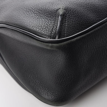Chloe Grained Lambskin Calfskin Medium Lexa Shoulder Bag Black 18 of 22