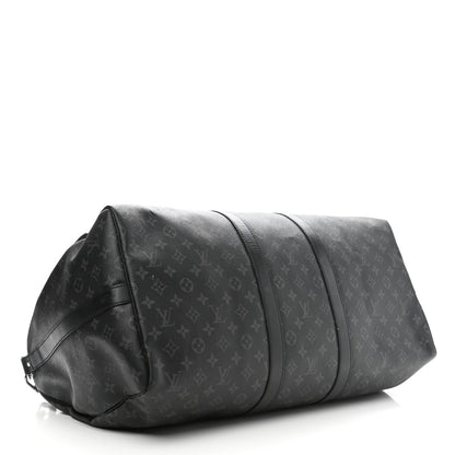 Louis Vuitton Monogram Eclipse Keepall Bandouliere 55 3 of 11