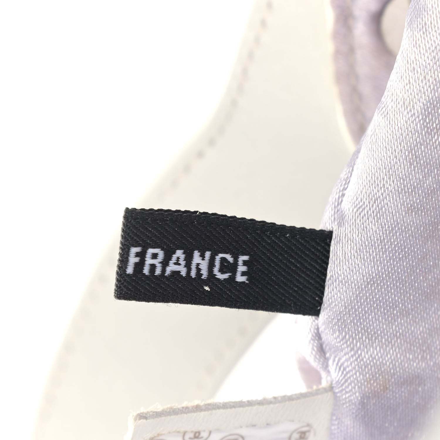 Chanel Calfskin Quilted Top Handle Tote Bag White 8 of 18